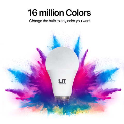 16 Million Colors Smart Bulb