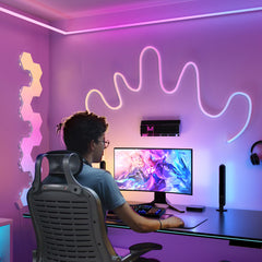 Smart Neon RGBIC Light with ChromaF. Tech
